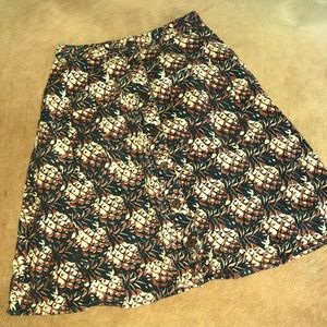 Sale! 2/$20 Mata Traders S fair trade all cotton skirt, hand carved buttons